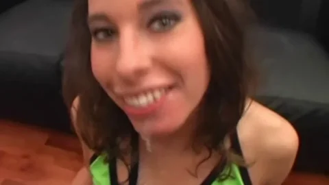 Laura Picasso POV Gangbang Cumshot with 5 Guys