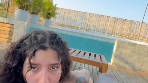 Petite Sativa’s Naughty Oral Teasing