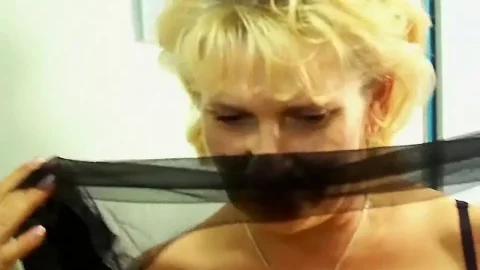 Shannon Huxley and Duo Tease in Tight Stockings