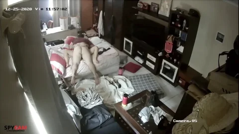 Hacked IP Cam: Wild Girl Loves Hard Cock