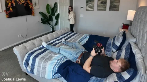 Breezy Bri Natural Blonde Holiday Blowjob POV