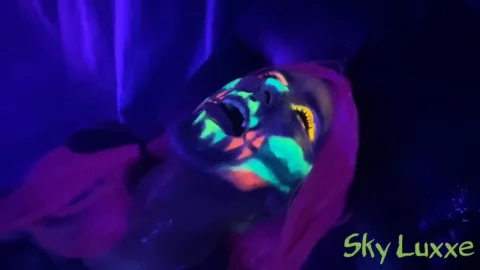 Teen Stripper Summoned for Bukkake Thunderstorm