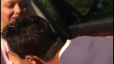 NikkyBlond Gets Pussy Licked In Car – Remastered