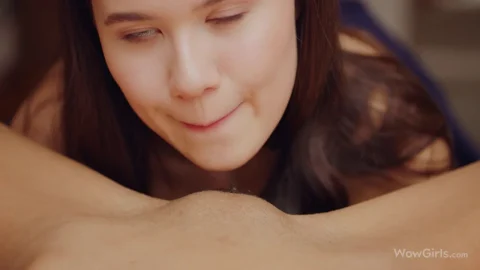 Evelin Elle Shy Licking POV Fetish Video