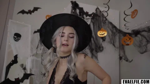 Young Busty Witch Eva Elfie Gets Hard Fuck in Fantasy Roleplay