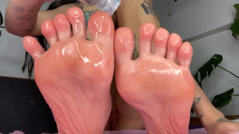 Foot Fetish Oil JOI With Intense Countdown Tease
